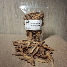 Gedroogde kippenvleugeltips